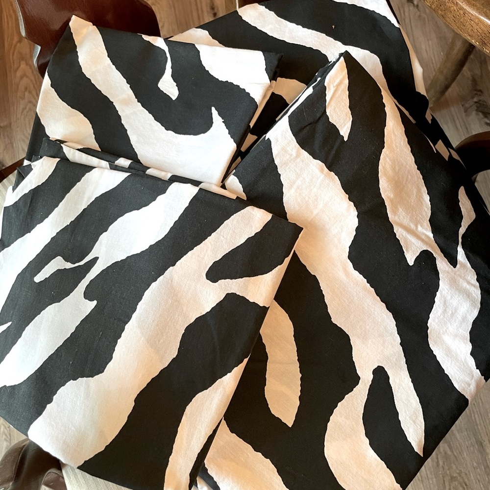 Zebra Sheet Set